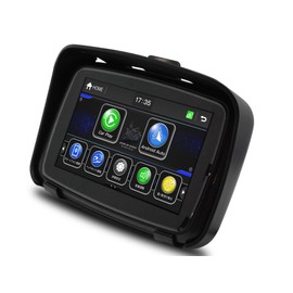 5" Motorcycle Waterproof Portable Display Audio Wireless CarPlay AndroidAuto SPDA-05B