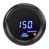 KIMISS Oil Temperature Gauge,52mm Oil Thermometer with Sensor 40~150℃ Blue