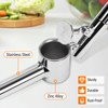 Garlic Press, Heavy Duty Garlic Mincer & Crusher, Easy Squeeze