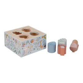 Little Dutch 7247 FSC Wooden Sorting Game Forest Friends Blue
