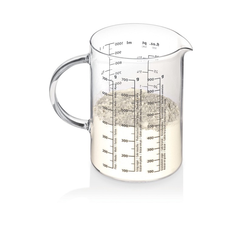 Tescoma Delicia 1.0 Litre Glass Measuring Vessel