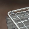 JDIEOQA Folding Campfire-Grill, Portable Stainless Steel Grate Barbeque Grill Small