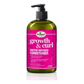 Difeel Growth & Curl Biotin Infused Conditioner 354.9 Ml