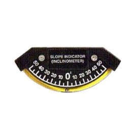RAParts 7489 New Slope Degree Indicator/Inclinometer 2 13/16" H x 6 1/4" W +2 Yr Wrnty