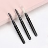 Ksvsonrvi 3PCS Mini Eyebrow Brush, Eyelash Brush, Lip Brush Set