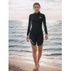 Owntop Women's Wetsuit Top Jacket - 2 mm Neoprene Long