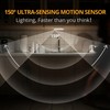 Lyridz Rechargeable LED Closet Light, Stick on Motion Sensor Light