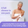 Medline ReadyBath LUXE Antibacterial Extra Thick Adult Bath Wipes (8
