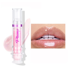 Yeuxtty Lip Plumper Gloss,Natural Spicy Lip Plumping Booster Moisturizing Hydrating Lip Plumping Oil and Lip Care Serum for Women Girls(#2)