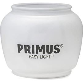PRIMUS White Modern Glass Snow Globe