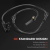 Frankberg 1 x ABS sensor 2-pin front right compatible with