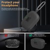 WADVCU for JBL Vibe Buds Case Cover, Silicone Protective Portable