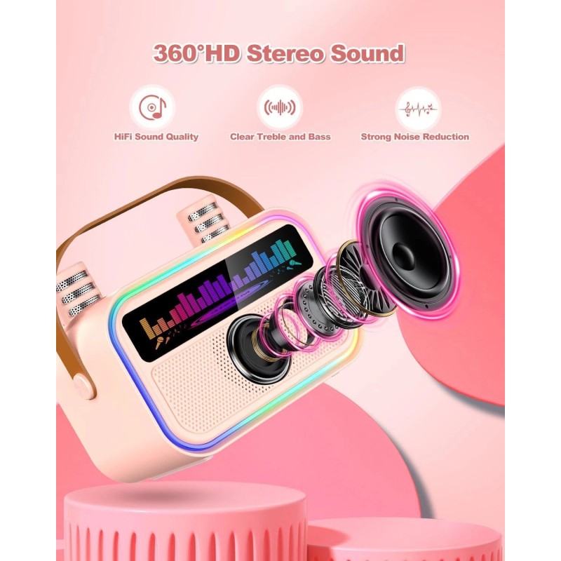 Eimterlan Karaoke Machine for Kids Kids Karaoke Machine for Girls