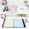Uquelic A4 Folder Organiser, Ring Binder with 12 Document Folder