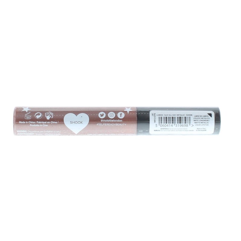 Lottie Slay All Day Longwear Matte Metallic Liquid Lipstick 6ml