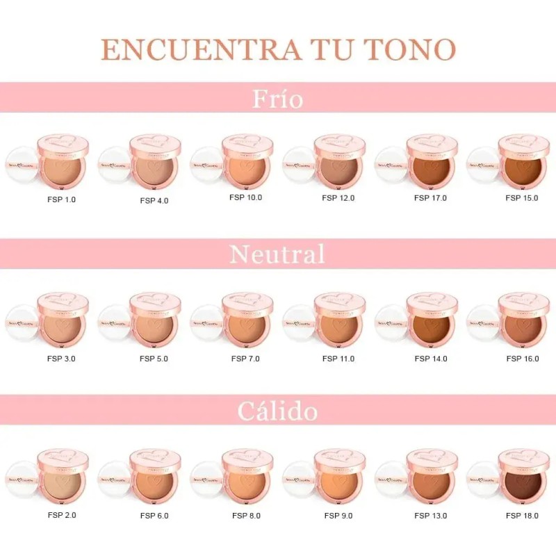 Beauty Creations - Flawless Stay Base En Polvo Compacto
