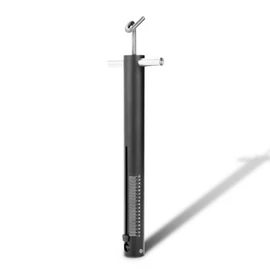 DAUERHAFT Aluminum Alloy Bow Scale ,Portable Heavy Duty Accurate Hand Held Draw Weight Archery Bow Scale Power 15 100lbs for Recurve/Compound Bow Hunting (Black)