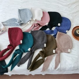 [Imported] Children's Warm Balaclava Hat - Internet Celebrity Style Kids Balaclava - Korea LF1924 Free Size/49-53CM Dark Grey 3ea