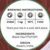 The Exotic Teapot - Supreme Assam Breakfast Tea, 150g Tin,