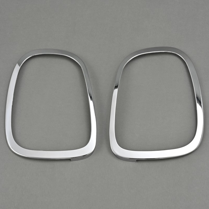 Unbranded 4pcs Chrome Headlight+Tail Light Trim Ring Bezel Cover For