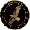 Dare to Soar Scout Keepsake Award Medal Coin for Eagle