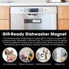 Dishwasher Magnet Clean Dirty Sign, HYF DESIGN Grade 304 Stainless