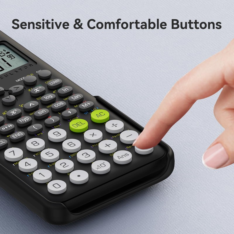 Scientific Calculator for Students, ROATEE 2 Line Display Scientific Calculator