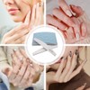 Funalix Nagelfeilen, 12 Stück doppelseitige Schmirgelbretter Nagelfeilen, Nagelstyling-Werkzeuge, waschbares Nagelfeilen-Set,