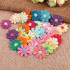 Pack of 50 Lace Embroidery Small Daisy Applique Patches Sticker