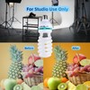 135W Light Bulb 5500K CFL Daylight Spiral Softbox Lighting Kit