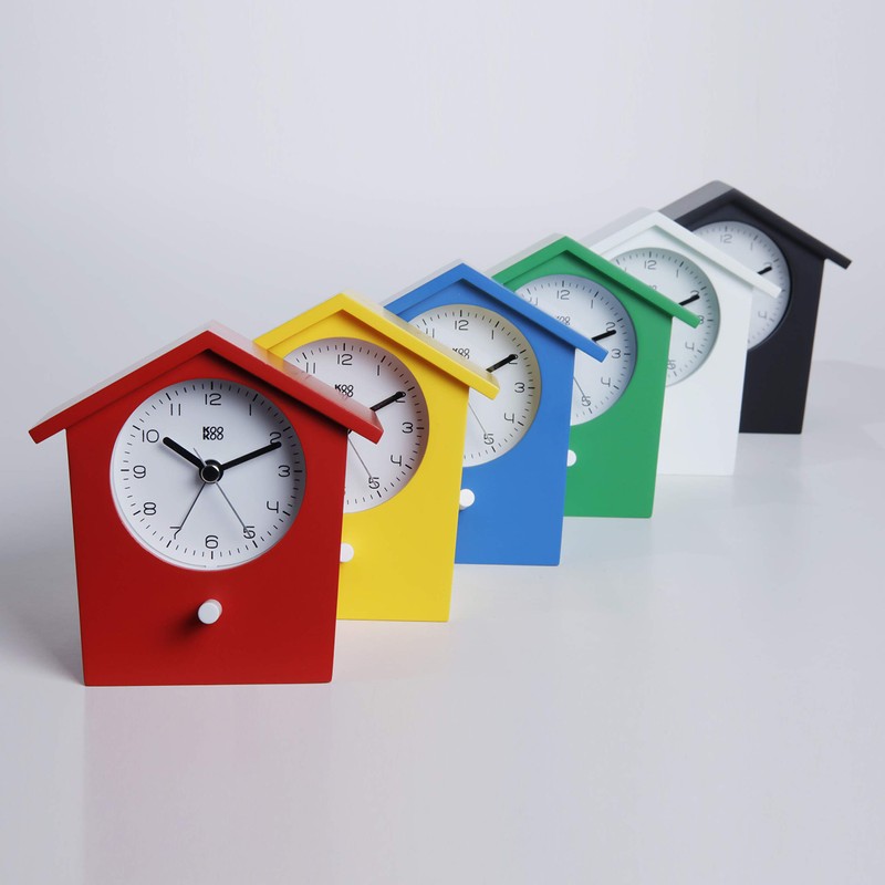 KOOKOO EarlyBird Blue Alarm Clock with Bird Melody (Original Recording)