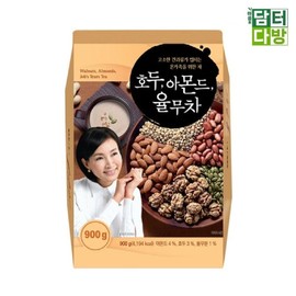 Damteo 담터 호두아몬드율무차 덕용 900g Damteo Walnut Almond Job's Tears Tea Deluxe 900g