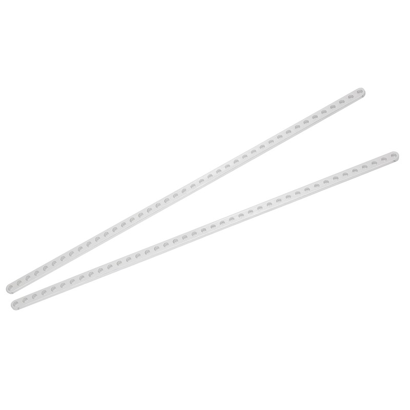2Pcs 41 Holes Aluminum Flat Beam for Robots Replacement Parts