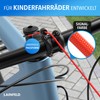 LAINFELD Bicycle Tow Rope (Compact (Red)