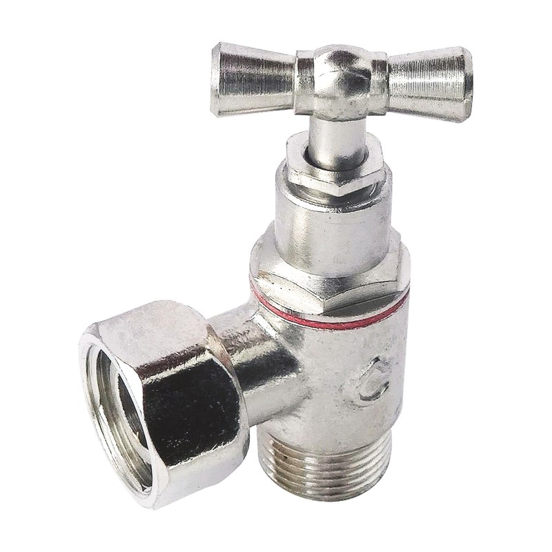 SOMATHERM Robinet WC - Équerre a presse-étoupe - En laiton