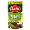 Galil Cucumber Pickles in Brine Large, 7-9 Count - 23