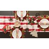 DII Christmas Basics Cotton Holiday Tabletop Collection, Table Runner, 13x72,