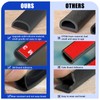 Weather Stripping Door Seal Self Adhesive Door Weather Strip Silicone