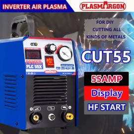 PLASMARGON Plasma Cutter HF DC 55A Inverter 110V Cutting Machine 1/2 Inch