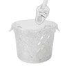 Rubbermaid Commercial 2882CLE Bouncer Bar/Utility Scoop, 6oz, Clear