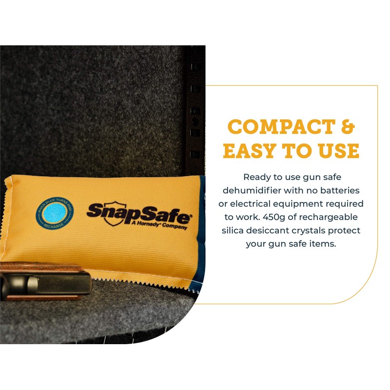 SnapSafe Reusable Dehumidifier Bag 450G, 75908 - Portable, Easy to