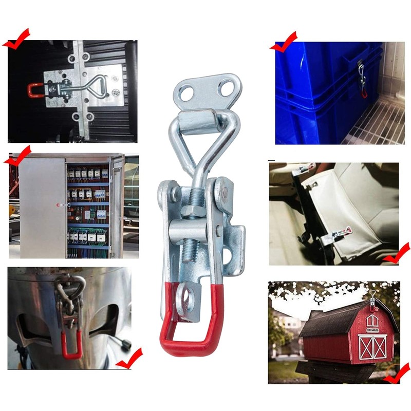 WANGCL 2PCS Lever Latch Latch Box Toggle Clamp Lever Ladder