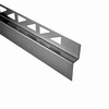 Shower Wall Wedge Profile Slope Profile Walk-in Shower Brushed 8