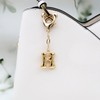 TTYY Initial Keychain For Women Handbag Charms Backpack Car Keyring