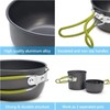 Camping Hiking Cookware Set Outdoor Portable Picnic Cookware Kit Alumina