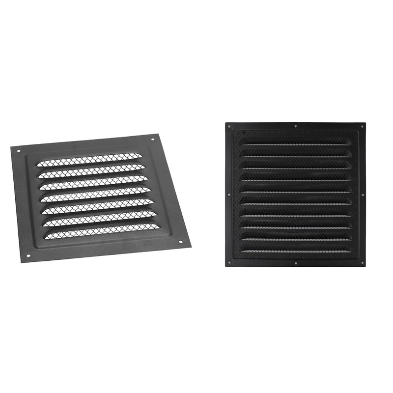 2pcs Attic Vent Soffit Vent Aluminum Wall Vent Metal Shed