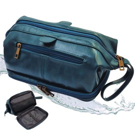 Mens Toiletry Bag | Wash bags for men, Travel Essentials by Maveyah (Blue)