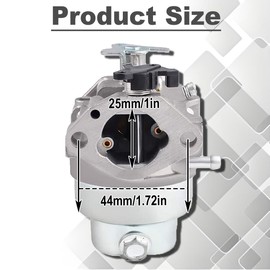 Qiuwanzia GCV160 GCV135 Carburetor Kit for Honda GCV160A GCV160LA GCV160LE GC135 GC160 Engine HRB216 HRR216 HRS216 HRT216 HRZ216 Lawn Mower Parts 16100-Z0L-853 16100-ZM0-803 16100-ZM0-804