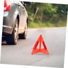 GLEAVI 3pcs Vehicle Roadside Safety Kit Reflective Warning Triangles Emergency