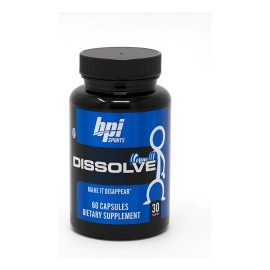 Bpi Dissolve Termognico 60 Cpsulas Quema De Grasa Sin Sabor                                                                                           